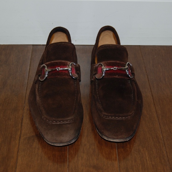 Gucci Horsebit loafers in brown suede size EUR 40.5 - Picture 3 of 7